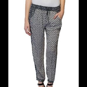 American Eagle Jogger L Geometric‎ Tribal Boho Ankle Pant Flowy Baggy Pockets